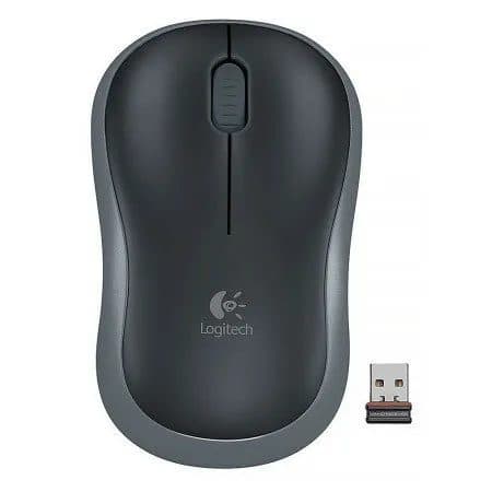 Мышь Logitech Wireless Mouse M185 SWIFT GREY USB