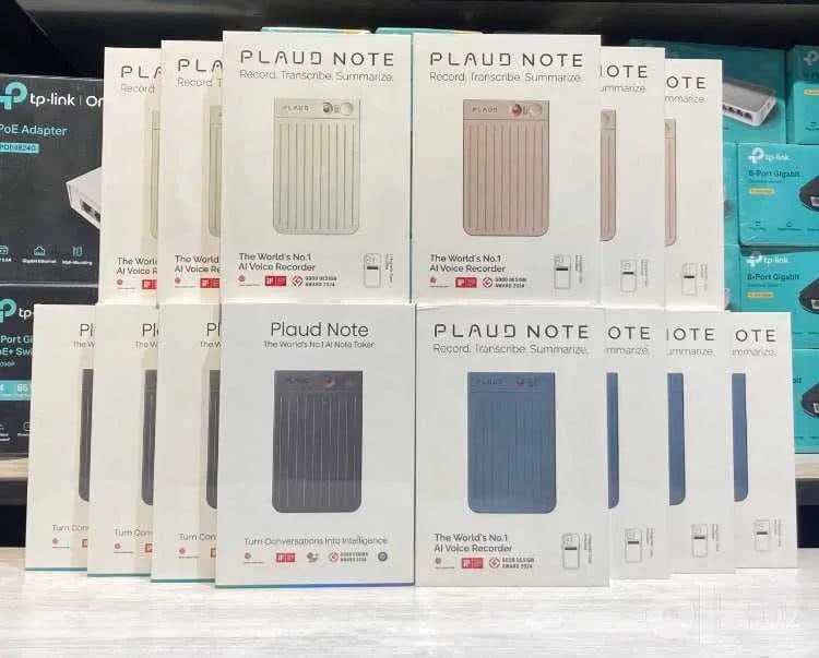 Диктофон PLAUD NOTE (White, Grey, Black) от официального дистрибютора