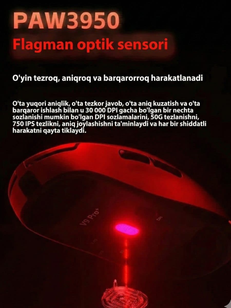 Мышка AULA V9 ULTRA PAW 3950