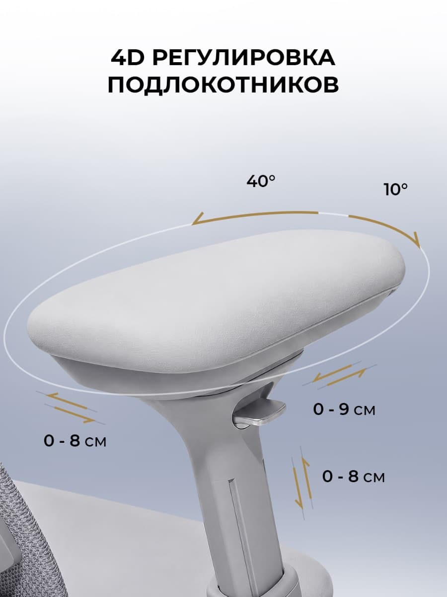 Офисное кресло LiberNovo Maxis Airflow (Glacier)