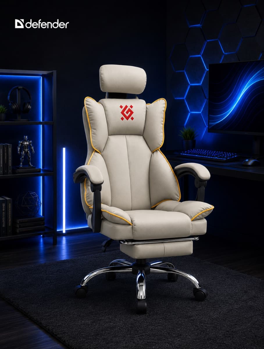 Игровое кресло Defender Ego до 120 кг