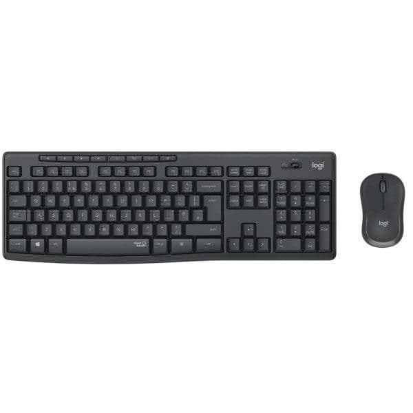 Клавиатура и мышь Logitech Desktop MK295 GRAPHITE