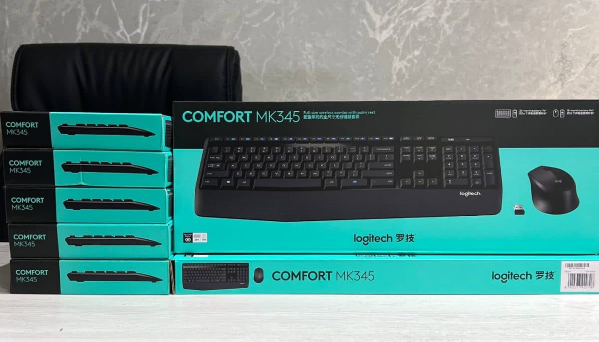 ⌨️🖱 Клавиатура и мышь Logitech MK345 Wireless Combo