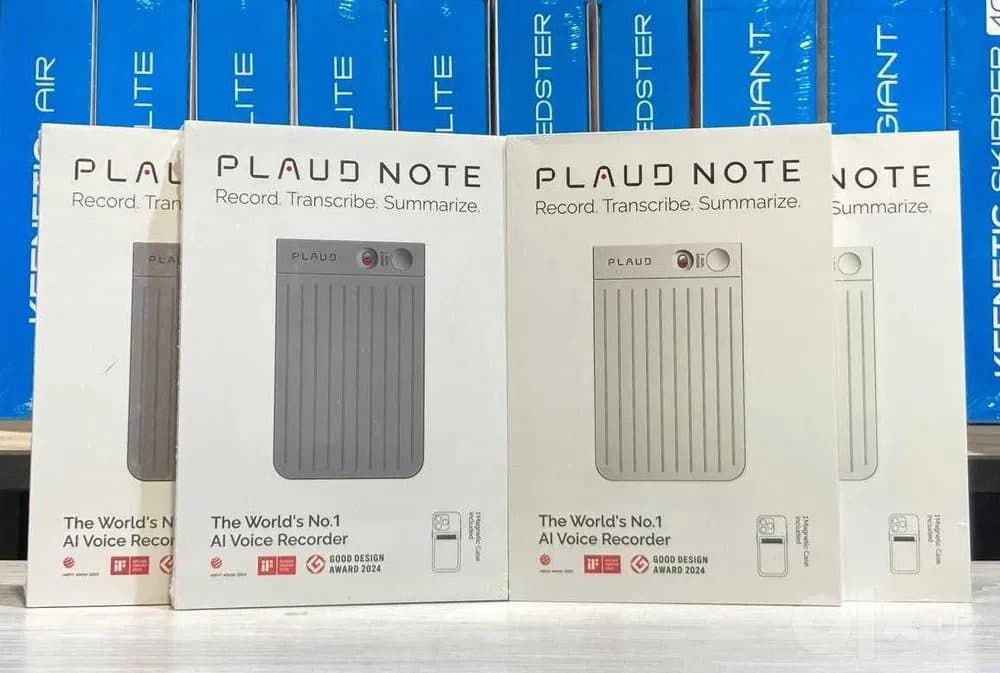 Диктофон PLAUD NOTE (White, Grey, Black) от официального дистрибютора