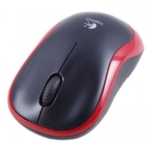 Мышь Logitech Wireless Mouse M185 RED USB