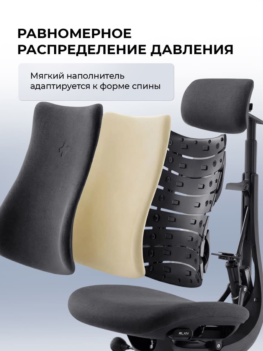 Офисное кресло LiberNovo Maxis Electric (Graphite)