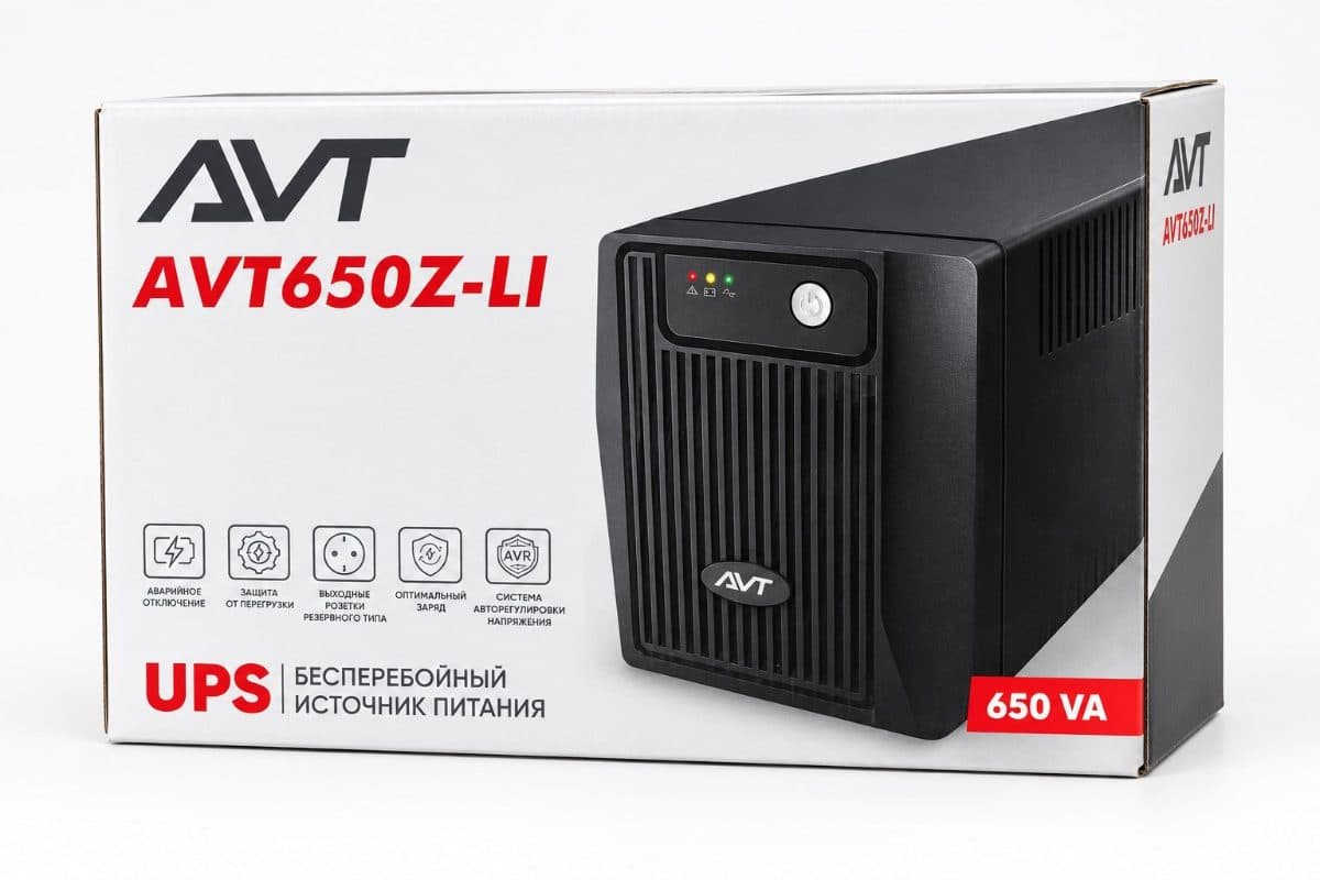 ИБП AVT650Z-LI 650VA — источник бесперебойного питания