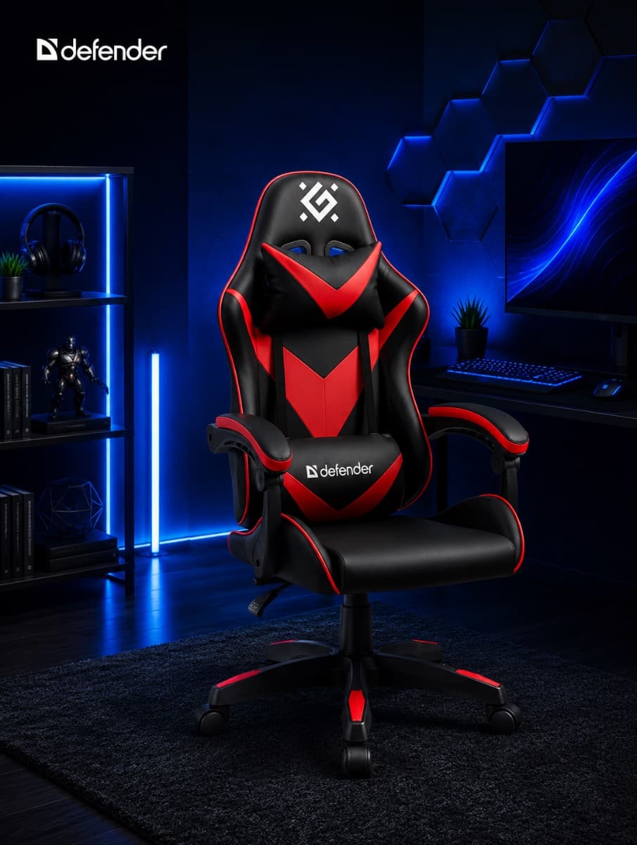 Игровое кресло Defender X com до 120 кг