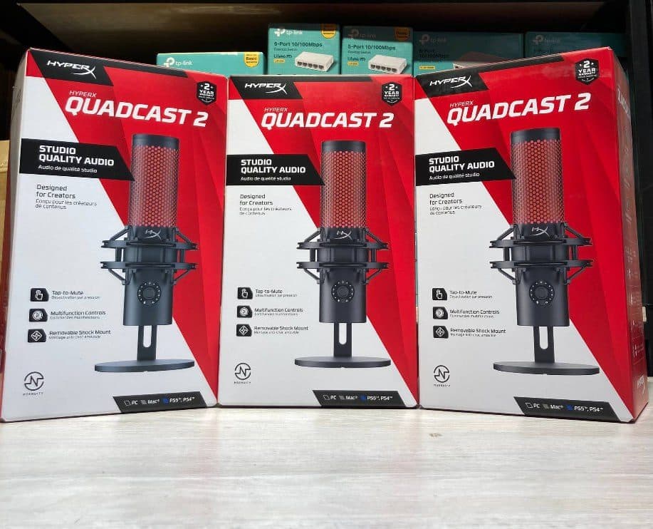Микрофон HyperX QuadCast 2 - USB (Black)