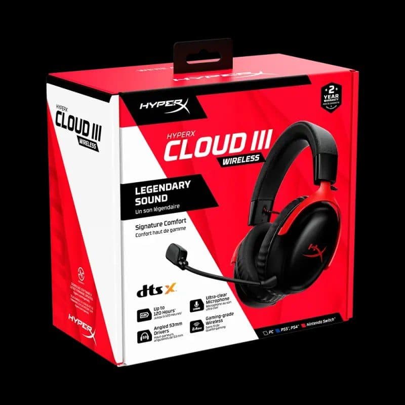 HyperX Cloud III (Wireless-беспроводная)