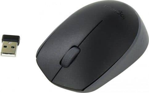 Мышь Logitech M171 Wireless Mouse Black USB